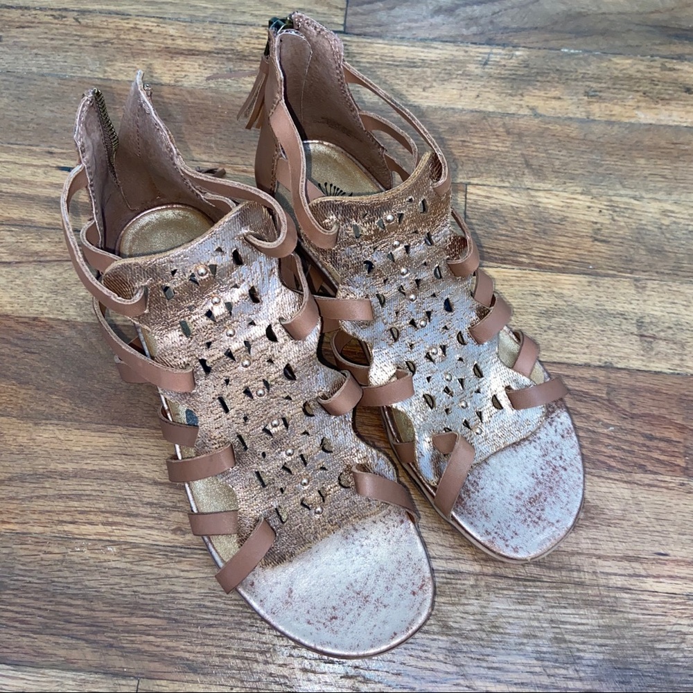 OTBT Bronze Bonitas Sandals like new